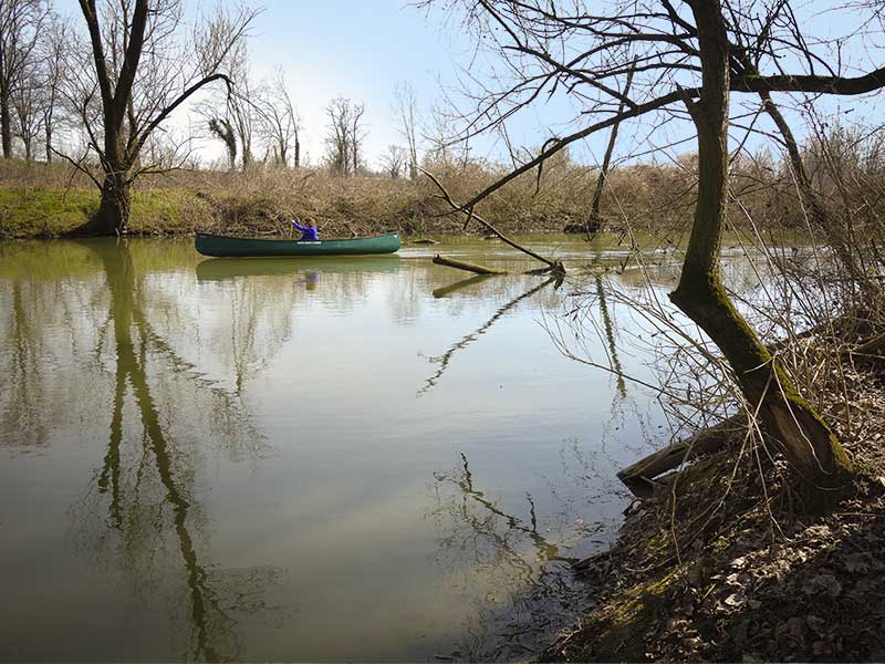 ESCURSIONE CANOA LANCA COMAZZO