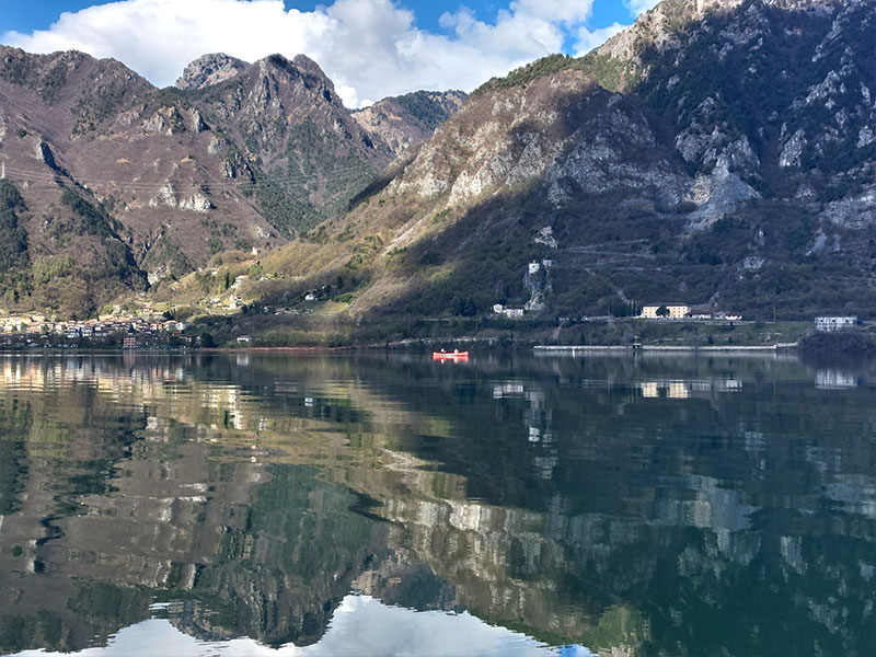 ESCURSIONE CANOA LAGO DI IDRO