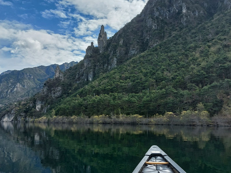 Escursione in canoa sul Lago di Idro