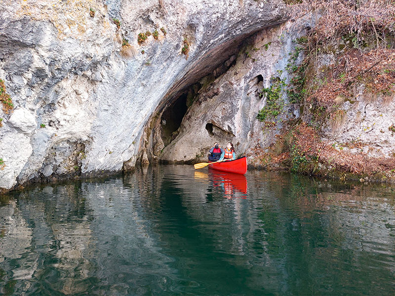 Escursione in canoa sul Lago di Idro